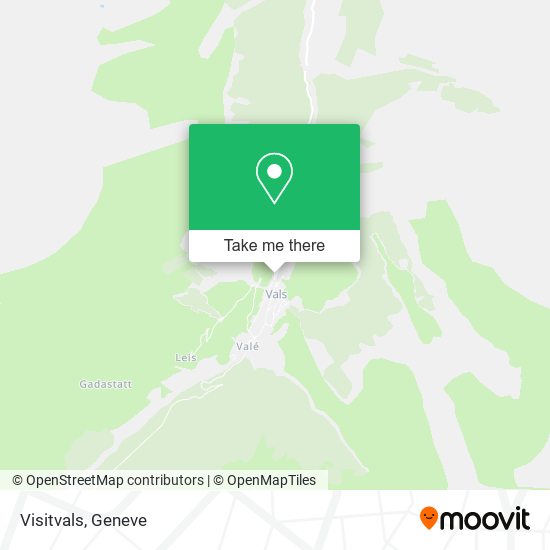 Visitvals map