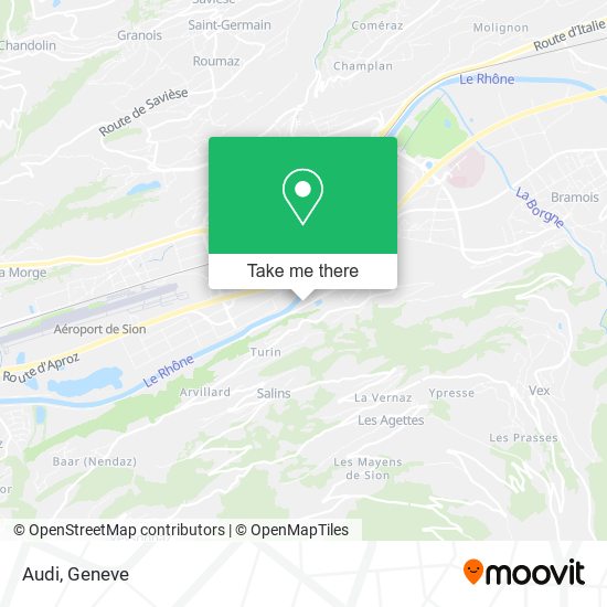 Audi map