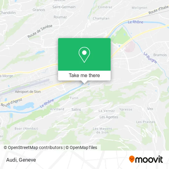 Audi map