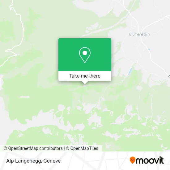 Alp Langenegg map