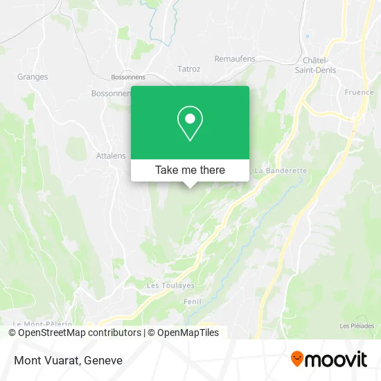 Mont Vuarat map