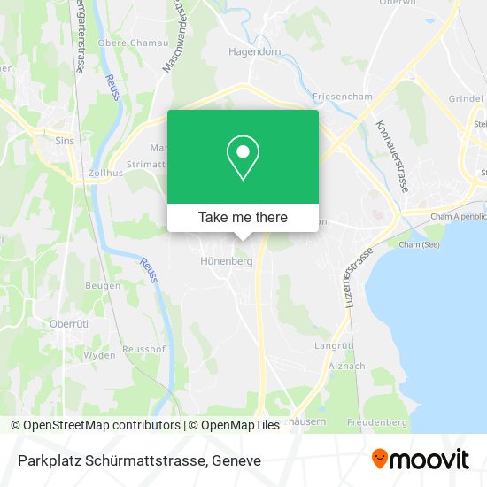 Parkplatz Schürmattstrasse map