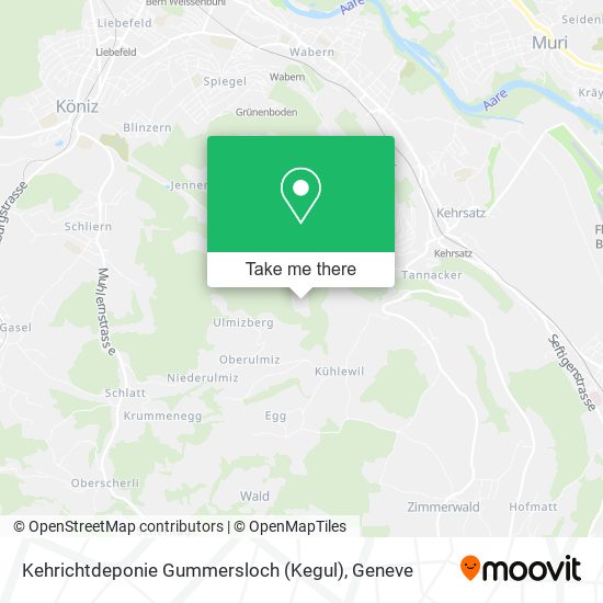 Kehrichtdeponie Gummersloch (Kegul) map