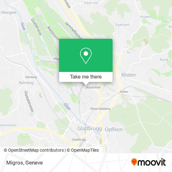 Migros map