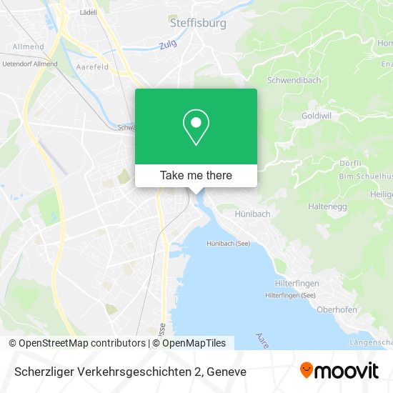 Scherzliger Verkehrsgeschichten 2 map