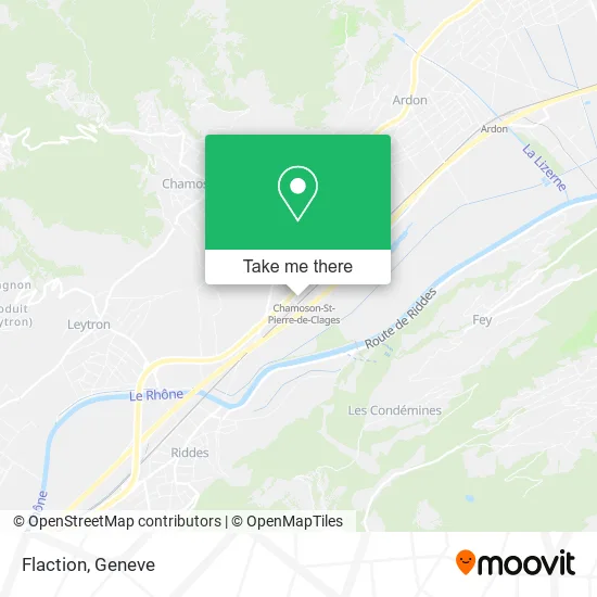 Flaction map