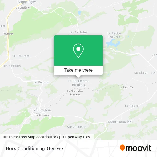 Hors Conditioning map