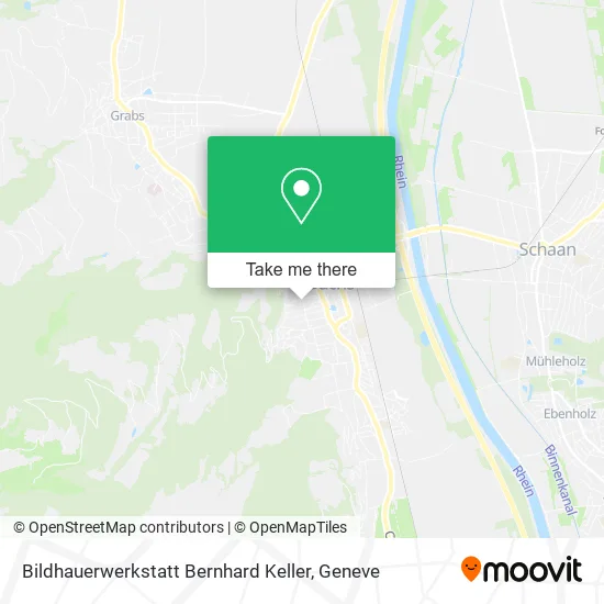 Bildhauerwerkstatt Bernhard Keller map