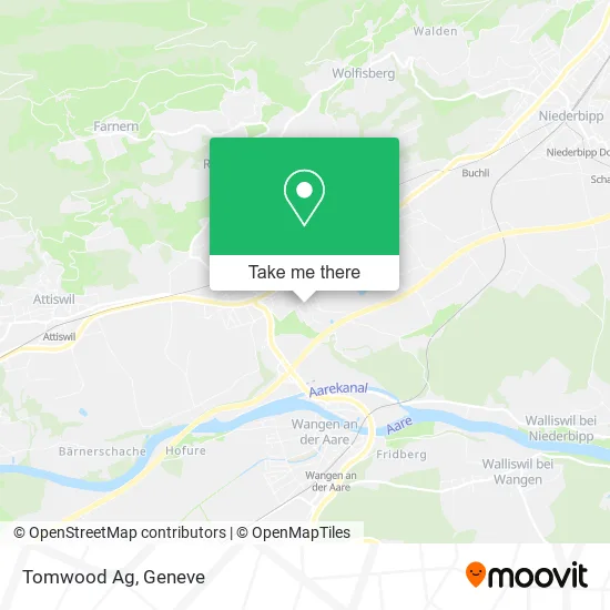 Tomwood Ag map