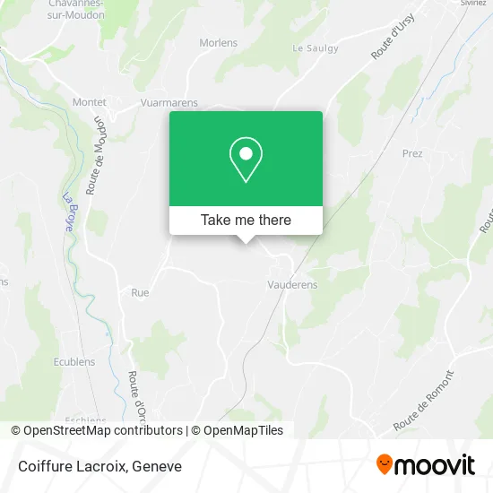 Coiffure Lacroix map