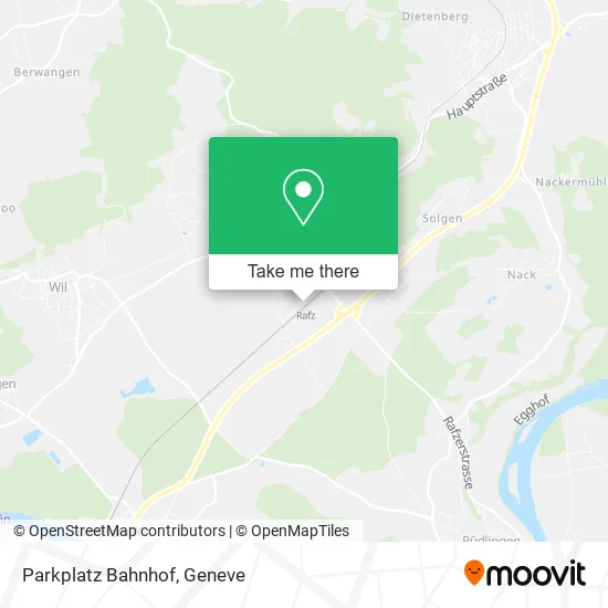 Parkplatz Bahnhof plan