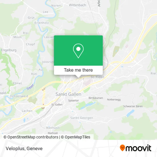 Veloplus map