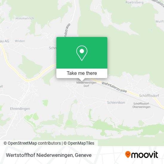 Wertstoffhof Niederweningen map