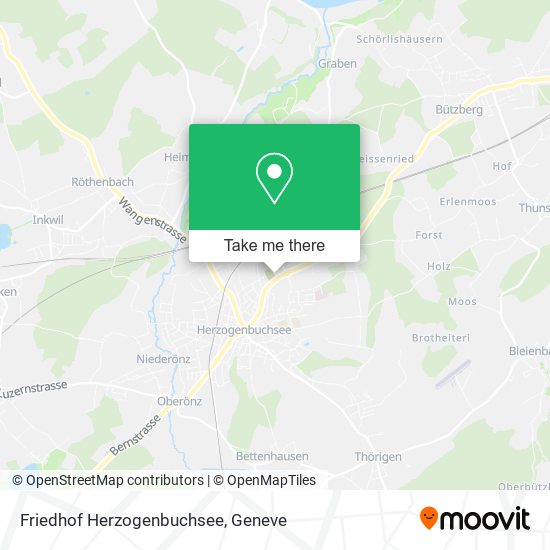 Friedhof Herzogenbuchsee map