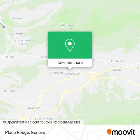 Place Rouge map