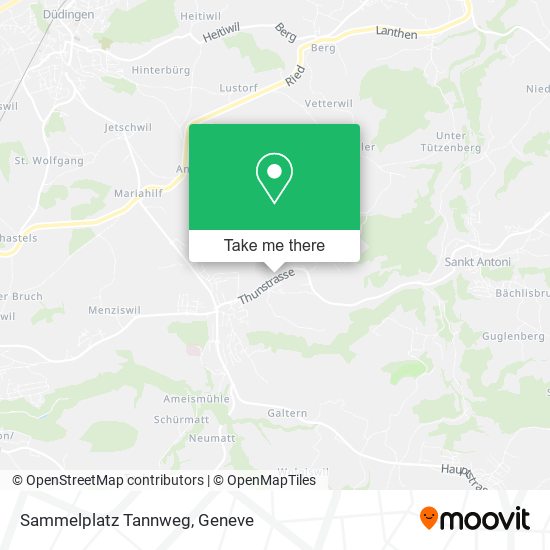 Sammelplatz Tannweg map