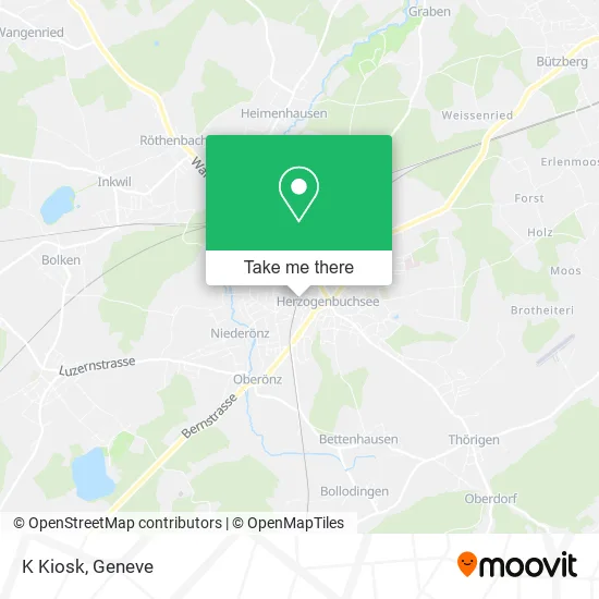 K Kiosk map