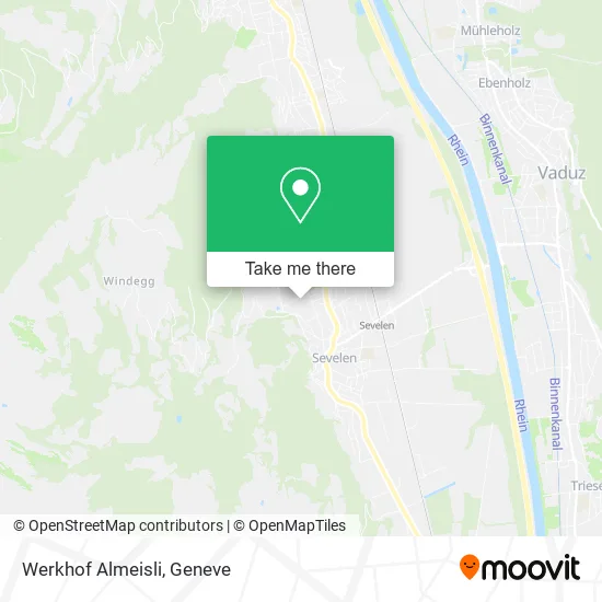 Werkhof Almeisli map