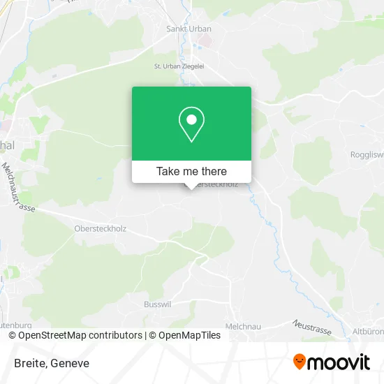Breite map