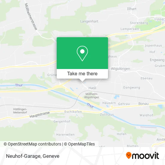 Neuhof-Garage map
