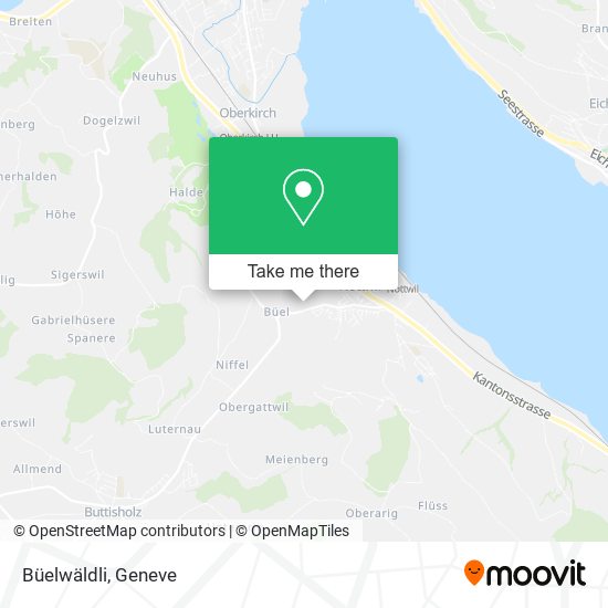Büelwäldli map