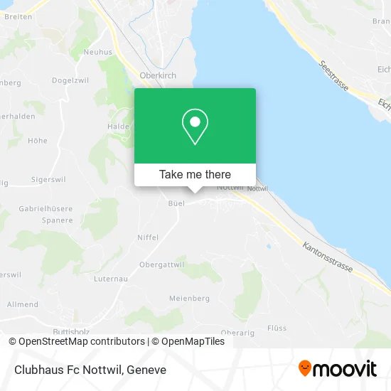 Clubhaus Fc Nottwil map