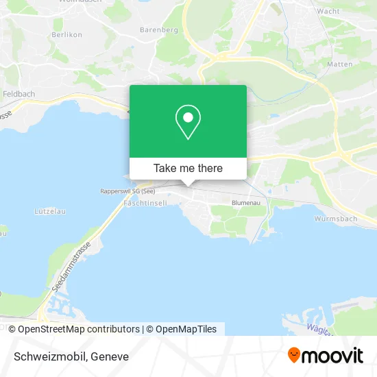 Schweizmobil map