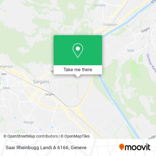 Saar Rheinbugg Landi A 6166 map