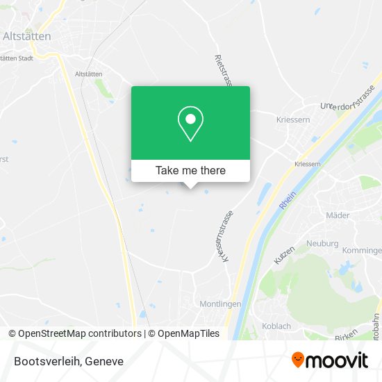 Bootsverleih map