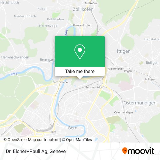 Dr. Eicher+Pauli Ag map
