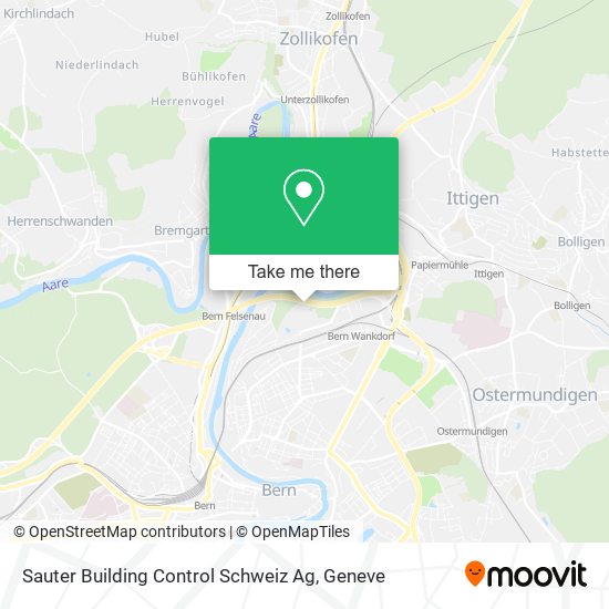 Sauter Building Control Schweiz Ag map