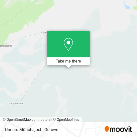 Unners Mönchsjoch map