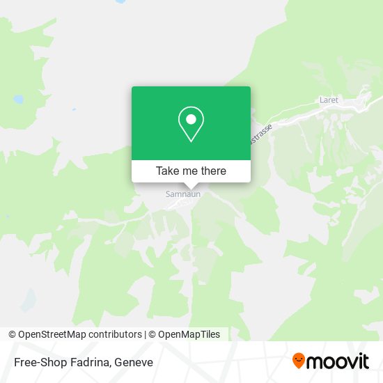 Free-Shop Fadrina map