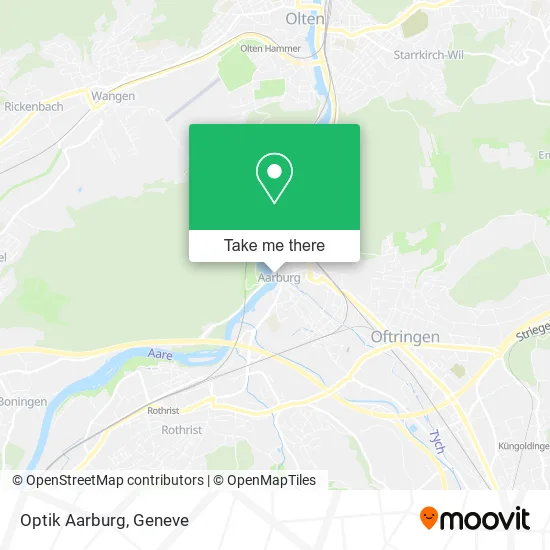Optik Aarburg map