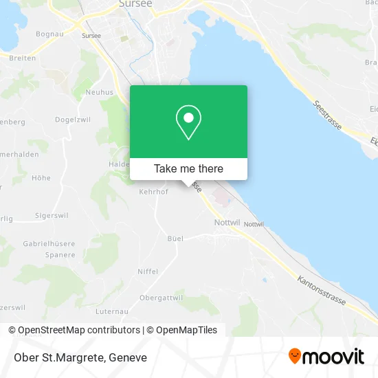 Ober St.Margrete map