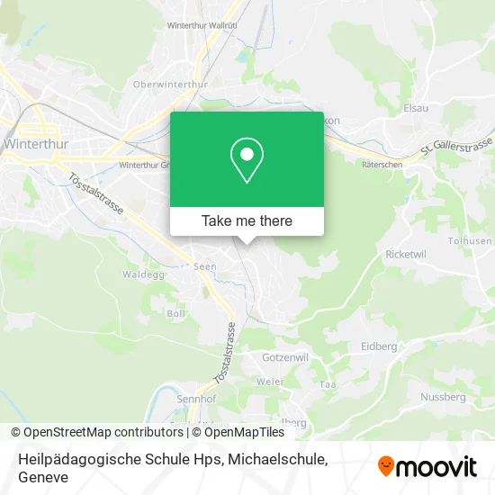 Heilpädagogische Schule Hps, Michaelschule map
