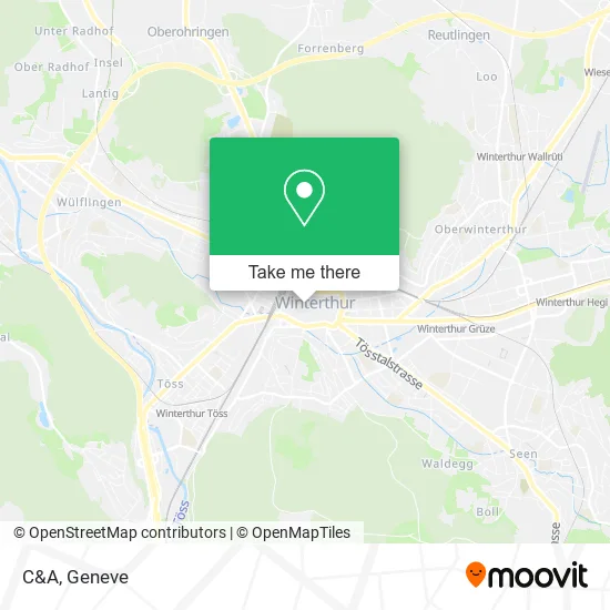 C&A map