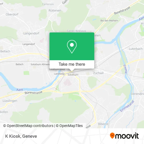 K Kiosk map