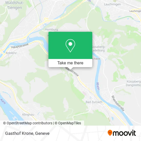 Gasthof Krone map
