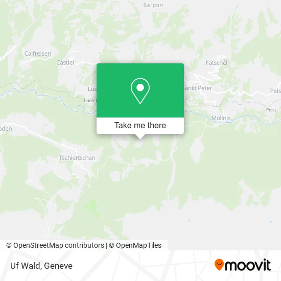 Uf Wald plan