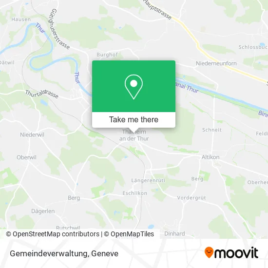 Gemeindeverwaltung map