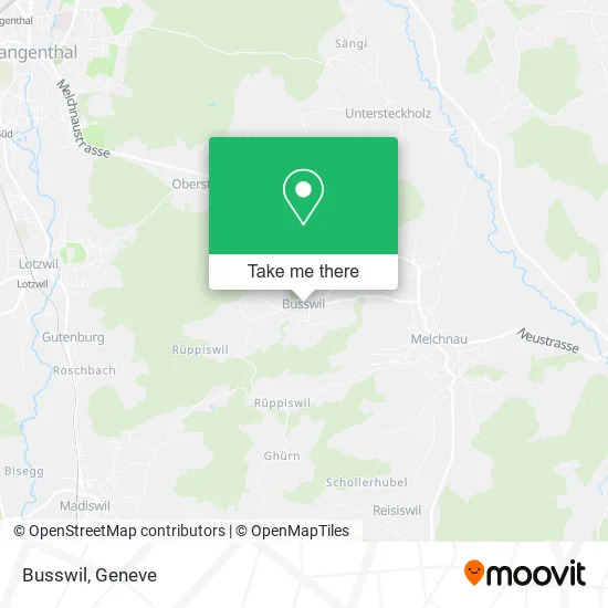 Busswil map