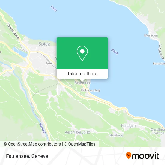 Faulensee map