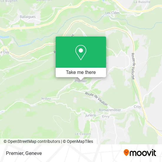 Premier map