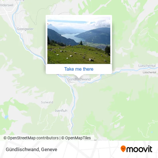 Gündlischwand map