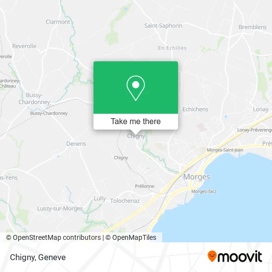 Chigny map