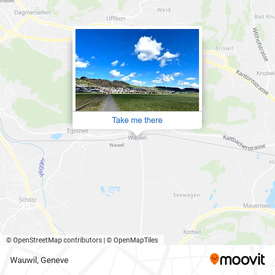 Wauwil map