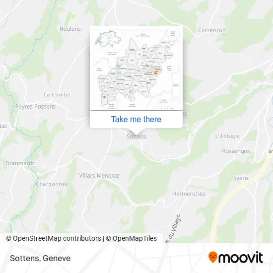 Sottens map