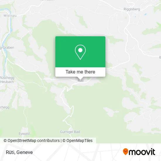 Rüti map