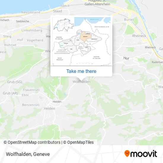 Wolfhalden map